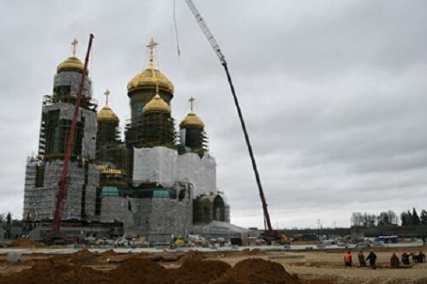 Стоимость православного храма в парке «Патриот» превысила 6 миллиардов рублей