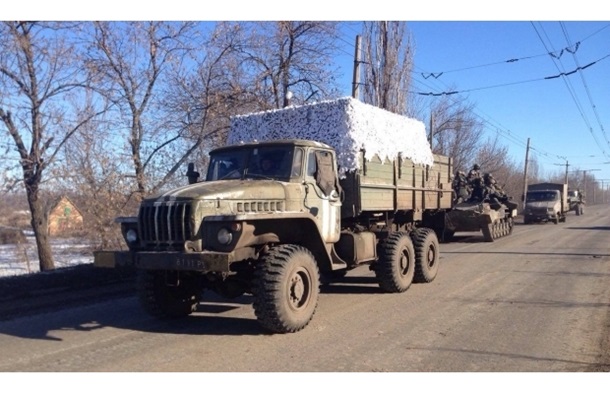 Вывод войск АТО из Дебальцево: опубликованы фото