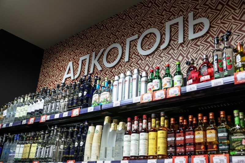 В России был зафиксирован пик продаж алкоголя