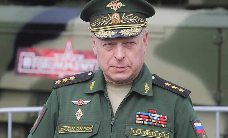 Руководившего Парадом Победы генерала Олега Салюкова перевели в аппарат Совбеза