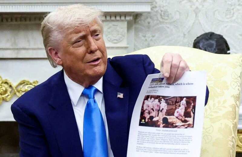 Трамп представил кадры из Конго как подтверждение геноцида белых в Южной Африке