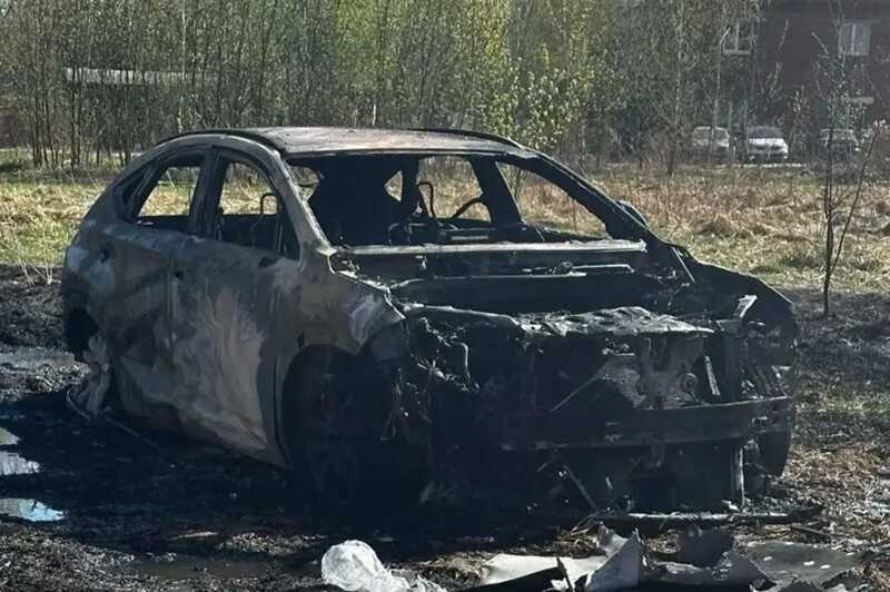 В Подольске из-за непотушенного мангала сгорело несколько автомобилей