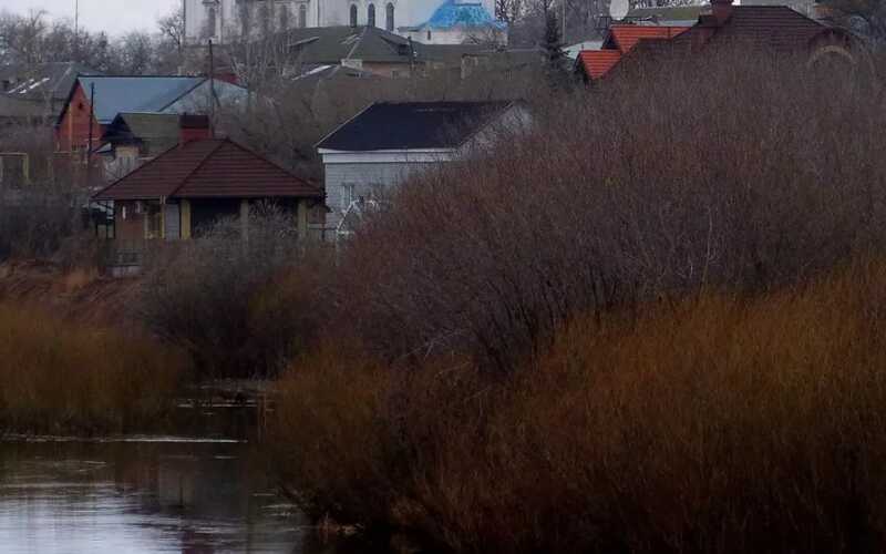 В Тюменской области река Ишим выходит из берегов
