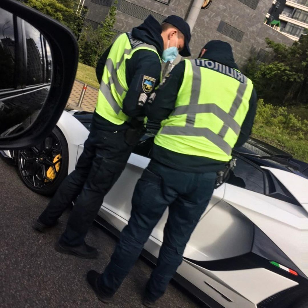 Полицейские остановили Lamborghini за 650 000 евро